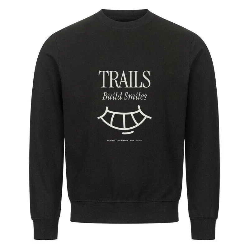 Trails build Smiles - Bio Premium Sweatshirt