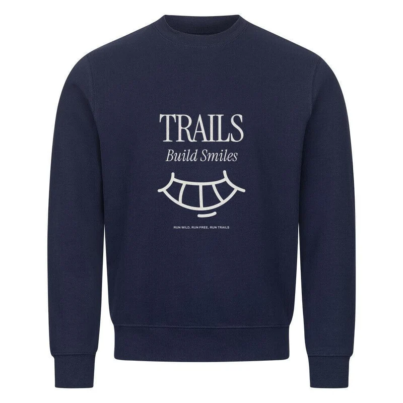 Trails build Smiles - Bio Premium Sweatshirt