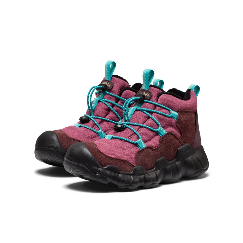 Hypowser wasserdichter Chukka für große Kids | Huckleberry/Violet Quartz