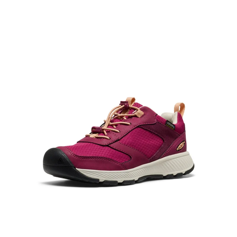 Skua Wasserdichte Stiefel für große Kids | Beaujolais/Peach Fuzz