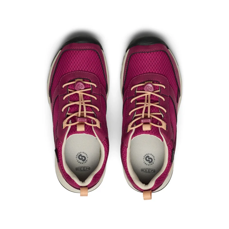 Skua Wasserdichte Stiefel für große Kids | Beaujolais/Peach Fuzz