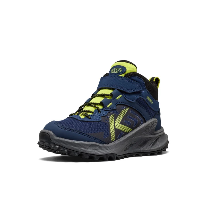 Zionic Wasserdichte Wanderstiefel für kleine Kids | Naval Academy/Evening Primrose