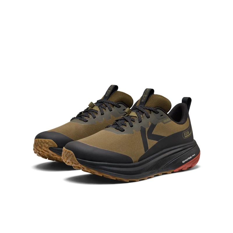 Roam Wasserdichte Trailrunning-Schuhe für Herren | Dark Olive/Burnt Brick
