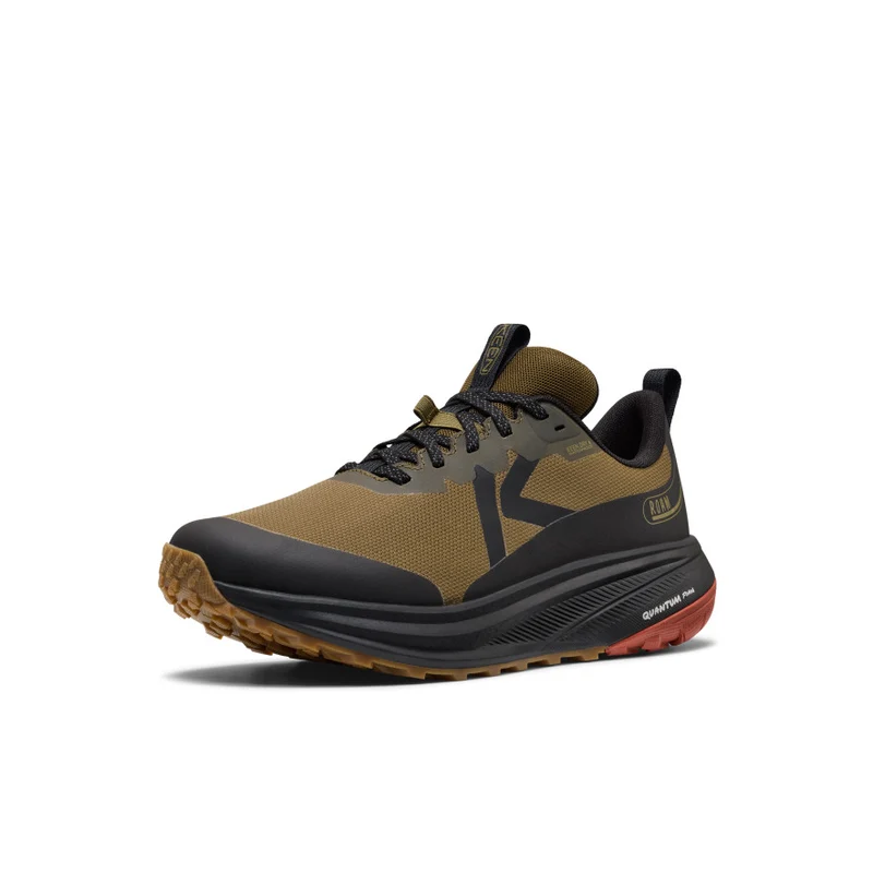 Roam Wasserdichte Trailrunning-Schuhe für Herren | Dark Olive/Burnt Brick