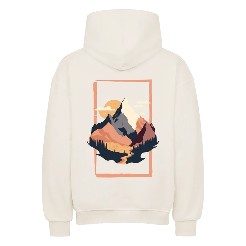 TRLRUN Frame - Bio Premium Oversized Hoodie