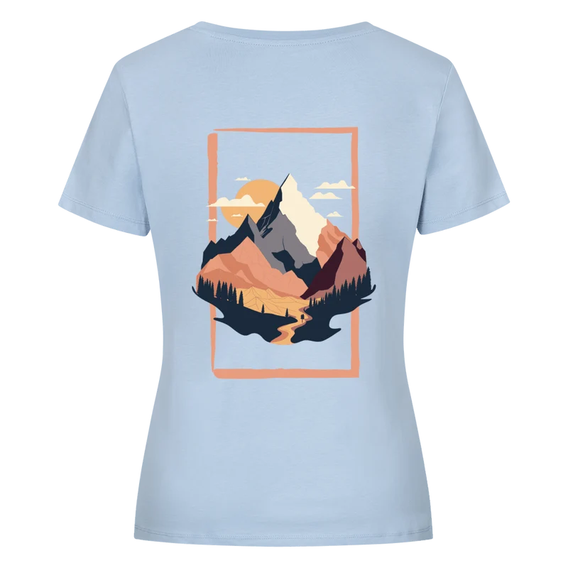 TRLRUN Frame - Bio Premium T-Shirt Frauen
