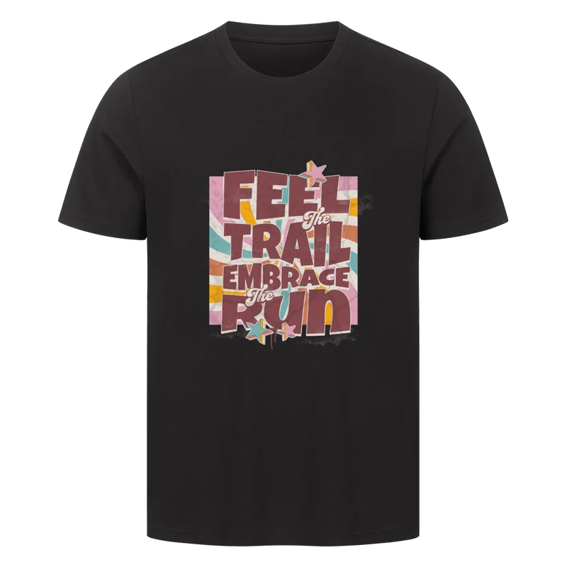 Feel the trail embrace the run - Bio Premium T-Shirt