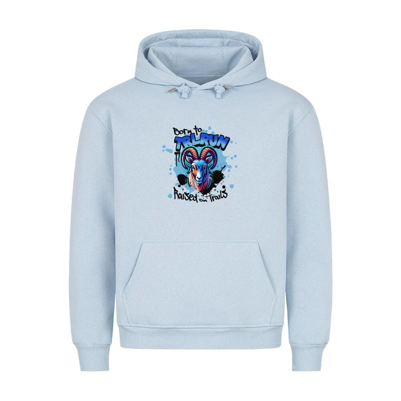 Raised on Trails - Bio Premium Hoodie