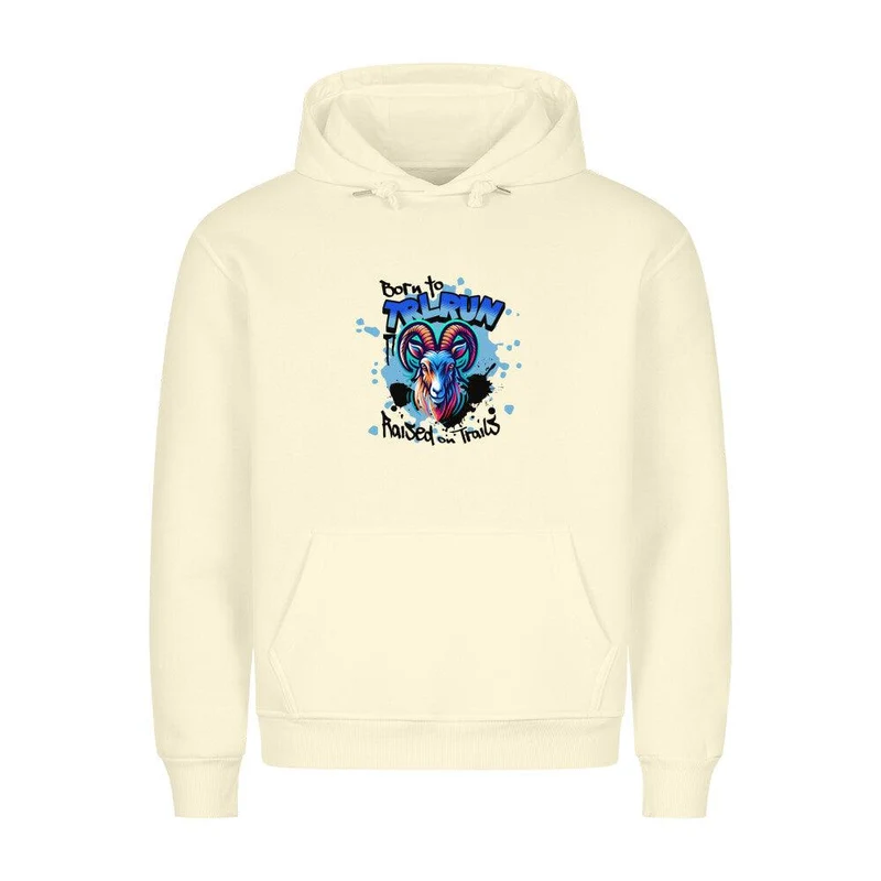 Raised on Trails - Bio Premium Hoodie