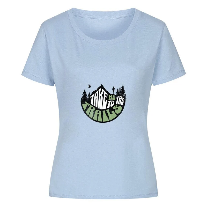 Take me to the trails - Bio Premium T-Shirt Frauen