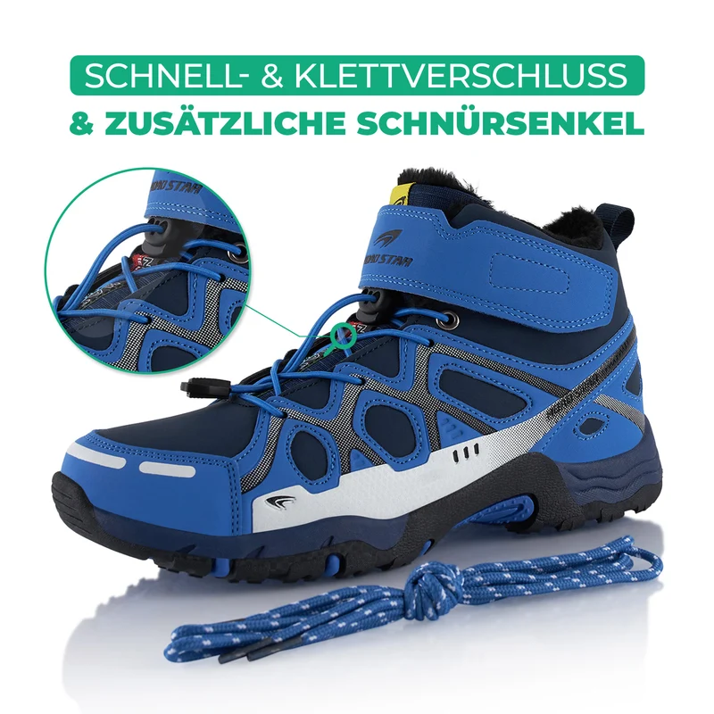 Winterstiefel Warm Gefütterte Wanderschuhe