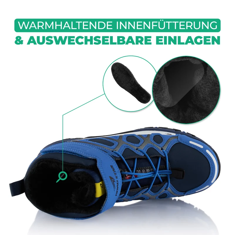 Winterstiefel Warm Gefütterte Wanderschuhe