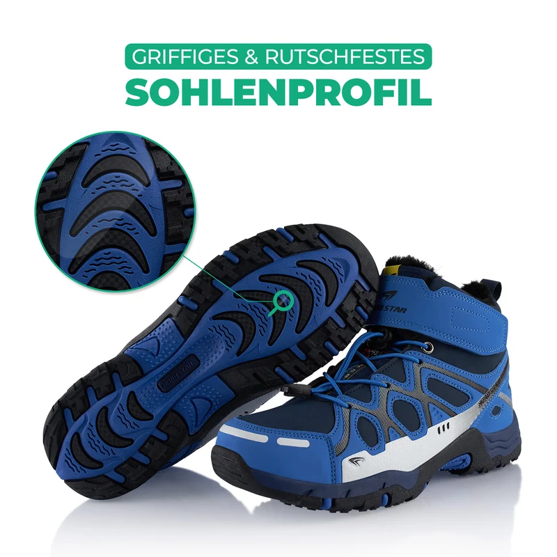 Winterstiefel Warm Gefütterte Wanderschuhe