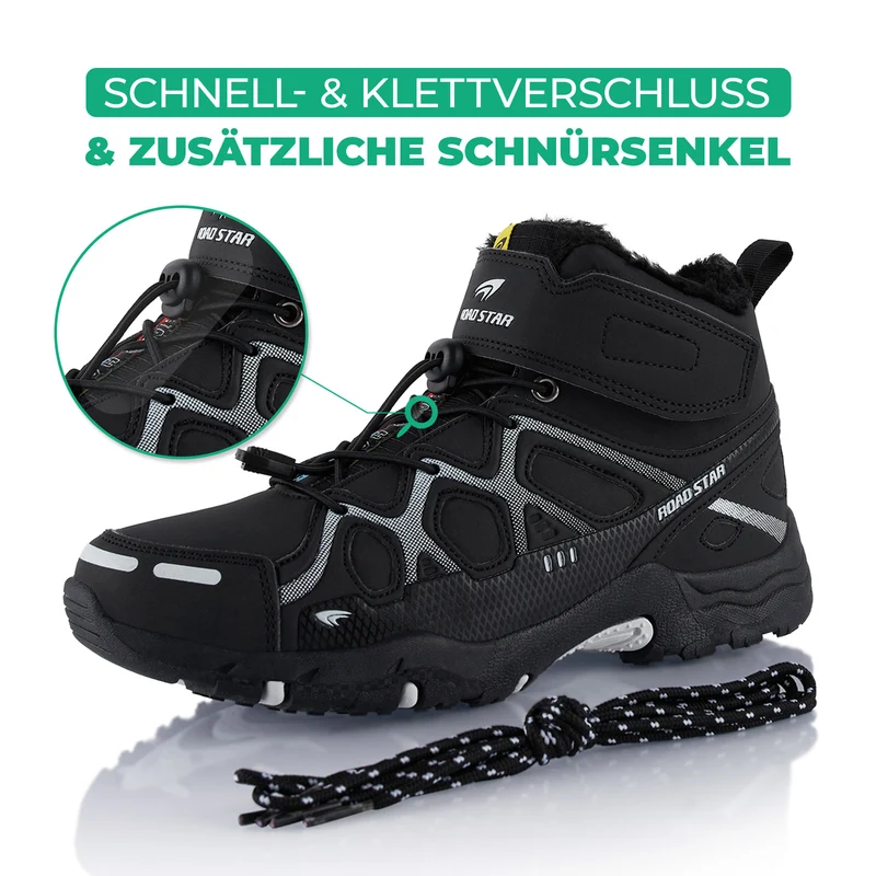 Winterstiefel Warm Gefütterte Wanderschuhe