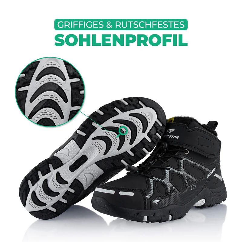 Winterstiefel Warm Gefütterte Wanderschuhe