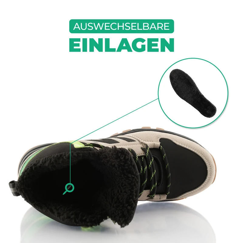 Winterstiefel Warm Gefütterte Wanderschuhe Softshell