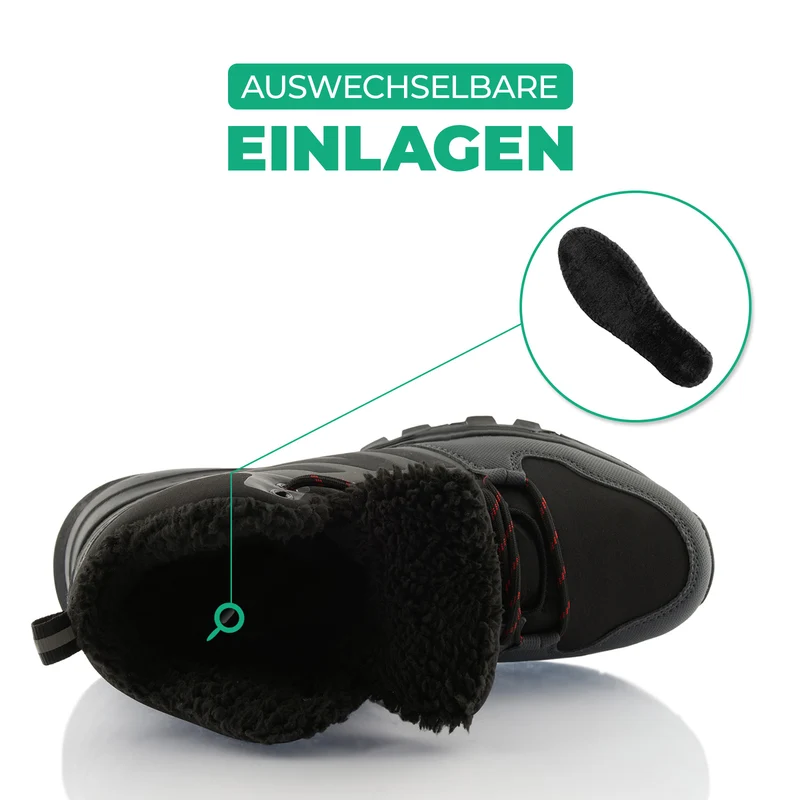 Winterstiefel Warm Gefütterte Wanderschuhe Softshell