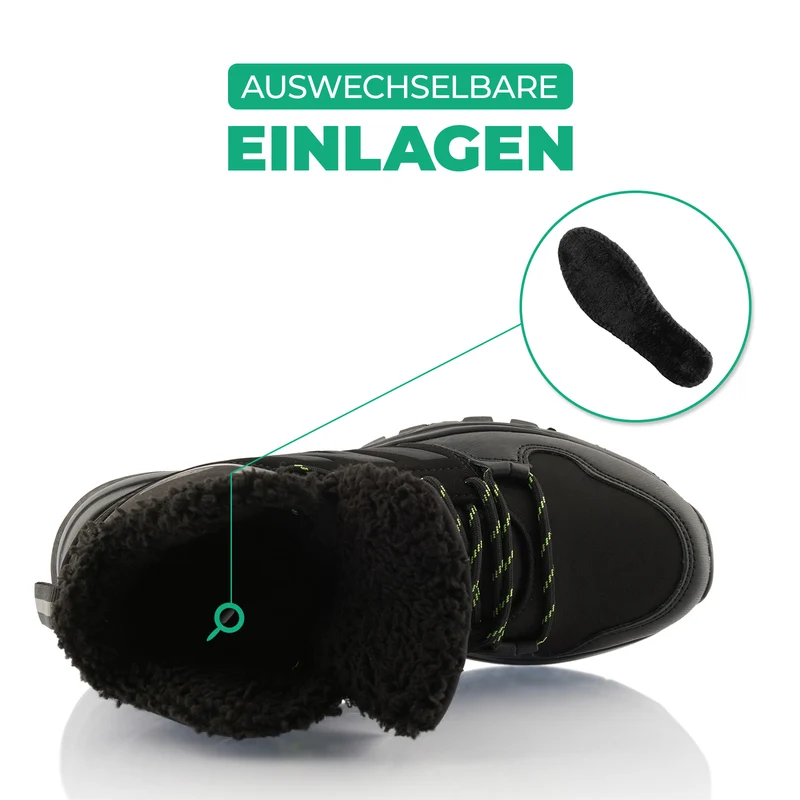 Winterstiefel Warm Gefütterte Wanderschuhe Softshell