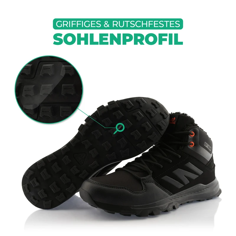 Winterstiefel Warm Gefütterte Wanderschuhe Softshell