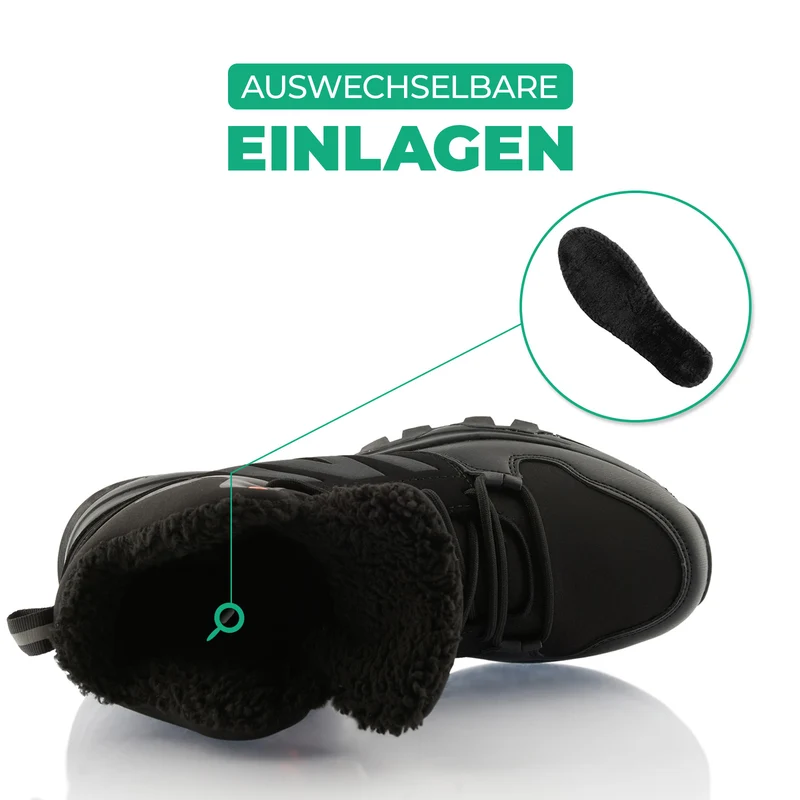 Winterstiefel Warm Gefütterte Wanderschuhe Softshell