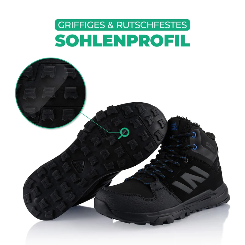 Winterstiefel Warm Gefütterte Wanderschuhe Softshell