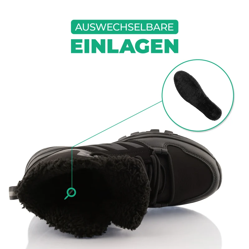 Winterstiefel Warm Gefütterte Wanderschuhe Softshell
