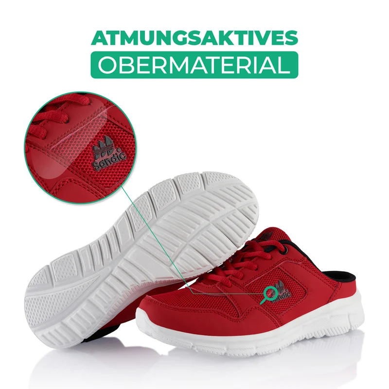 Atmungsaktive Clogs für Drinnen und Draußen