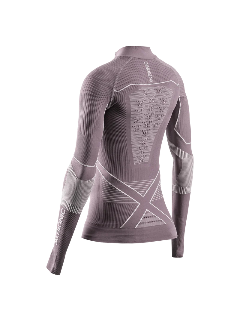 ENERGY ACCUMULATOR LIGHT SHIRT LS 1/2 ZIP WMN