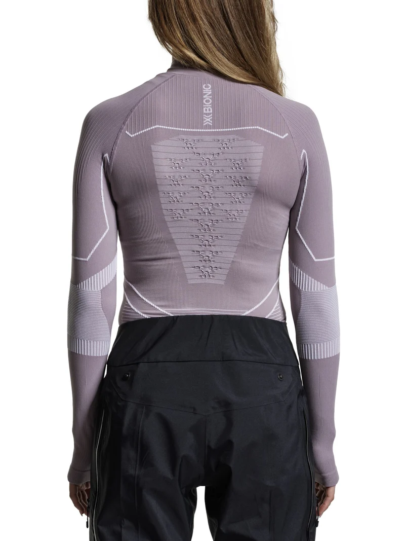 ENERGY ACCUMULATOR LIGHT SHIRT LS 1/2 ZIP WMN