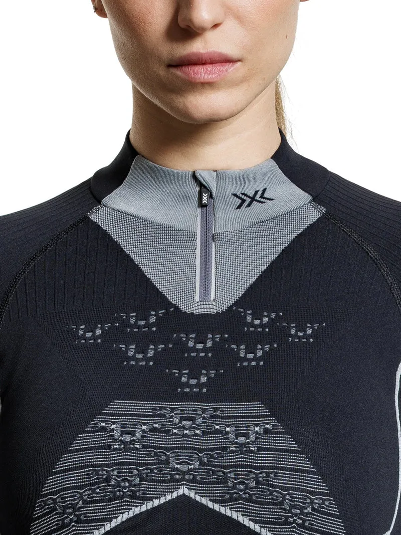 ENERGY ACCUMULATOR LIGHT SHIRT LS 1/2 ZIP WMN