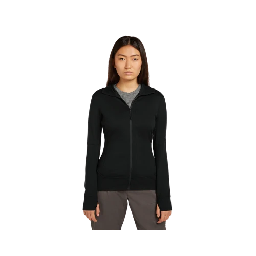 Icebreaker 260 Quantum Hoodie mit Reißverschluss Damen