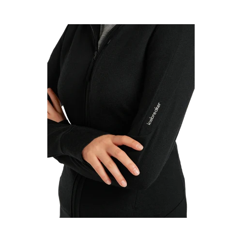 Icebreaker 260 Quantum Hoodie mit Reißverschluss Damen
