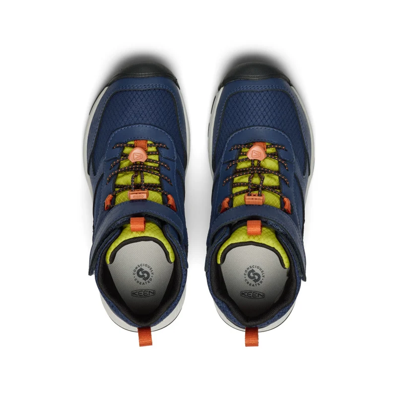 Skua Wasserdichte Stiefel für große Kids | Naval Academy/Rogue Green