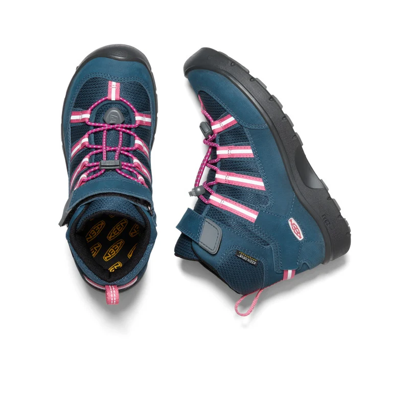 Hikeport II Waterproof Sport Sneakerstiefel für Jugendliche | Blue Wing Teal/Fruit Dove
