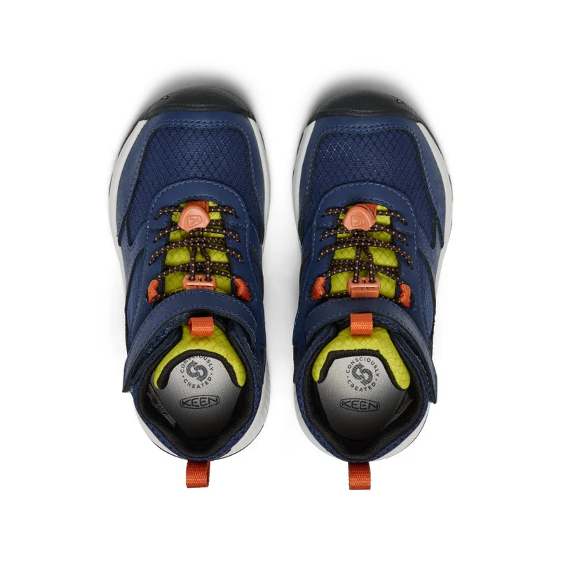 Skua Wasserdichte Stiefel für kleine Kids | Naval Academy/Rogue Green