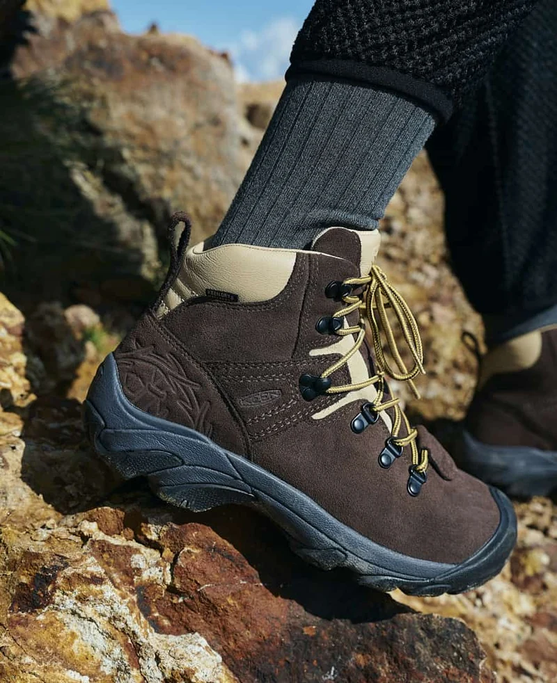 Pyrenees Wasserdichte Wanderstiefel x Mountain Research für Herren | Mountain Research Brown