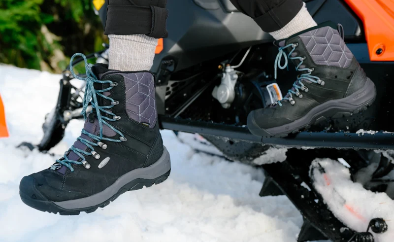Revel IV High Polar Wasserdichte Wanderstiefel für Damen | Black/North Atlantic