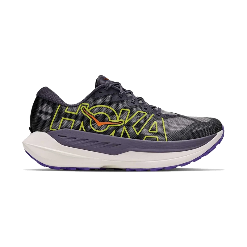 HOKA Rocket X Trail Squid Ink / Neon Nebula