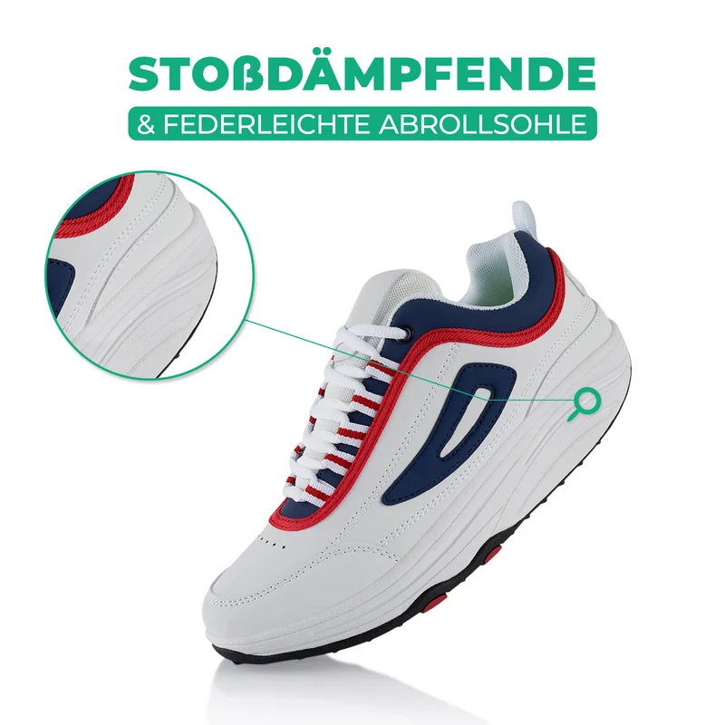 Sneaker Abrollsohle Gesundheitsschuhe Sportschuhe