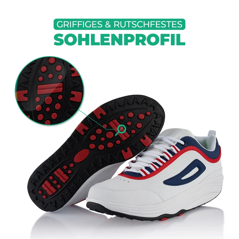 Sneaker Abrollsohle Gesundheitsschuhe Sportschuhe