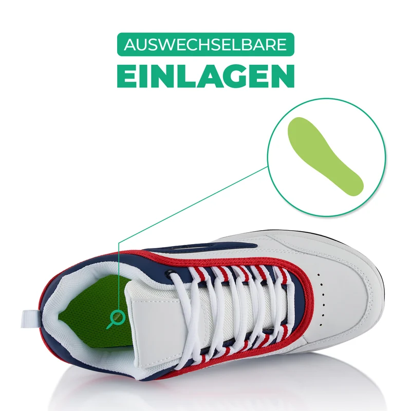 Sneaker Abrollsohle Gesundheitsschuhe Sportschuhe