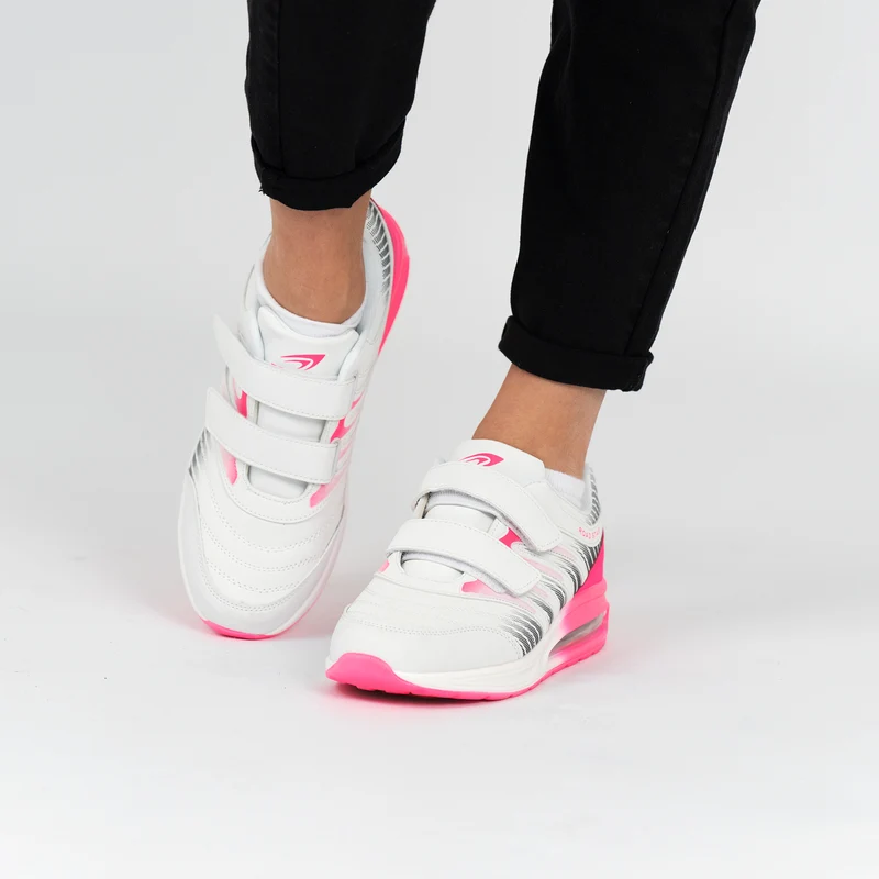 Sneaker Gedämpfte Sohle Sportschuhe Klettverschluss
