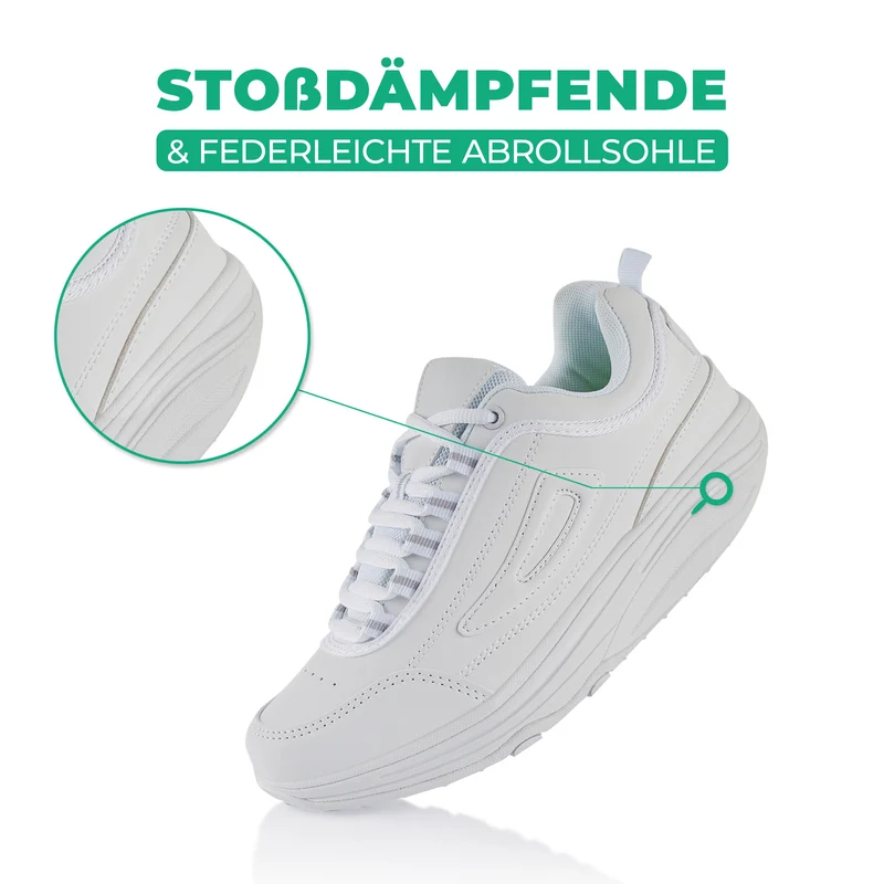 Sneaker Abrollsohle Gesundheitsschuhe Sportschuhe