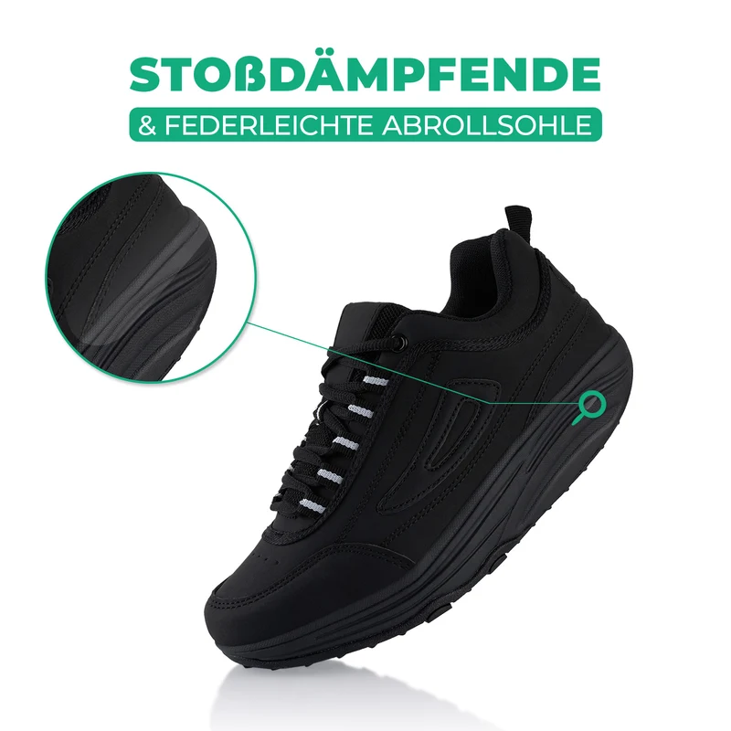 Sneaker Abrollsohle Gesundheitsschuhe Sportschuhe