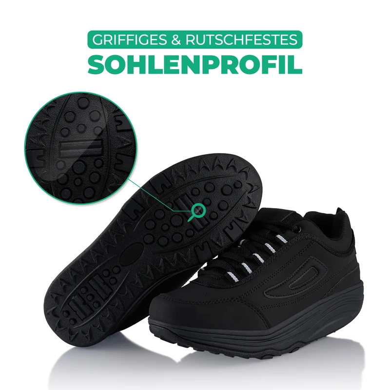 Sneaker Abrollsohle Gesundheitsschuhe Sportschuhe