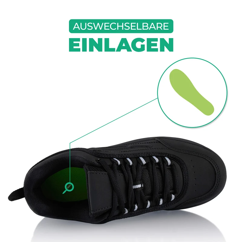 Sneaker Abrollsohle Gesundheitsschuhe Sportschuhe