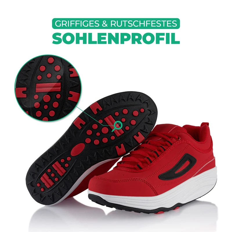 Sneaker Abrollsohle Gesundheitsschuhe Sportschuhe