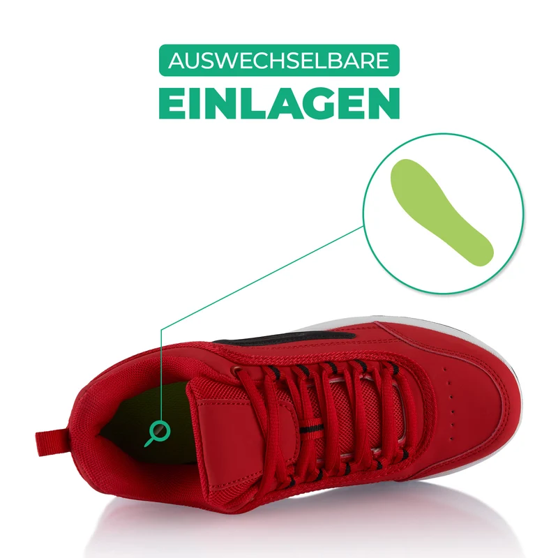Sneaker Abrollsohle Gesundheitsschuhe Sportschuhe