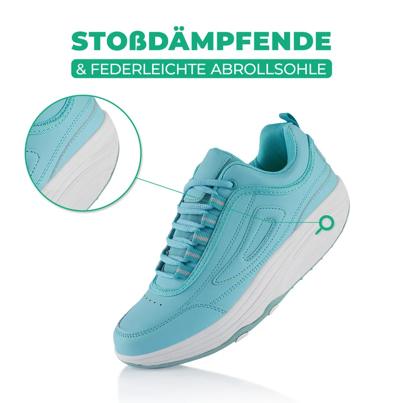 Sneaker Abrollsohle Gesundheitsschuhe Sportschuhe