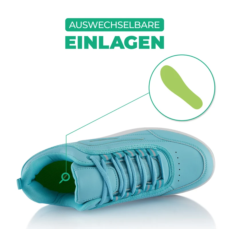 Sneaker Abrollsohle Gesundheitsschuhe Sportschuhe